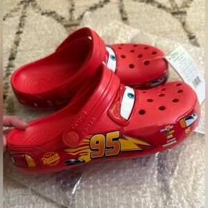 Crocs Lightning McQueen Design
